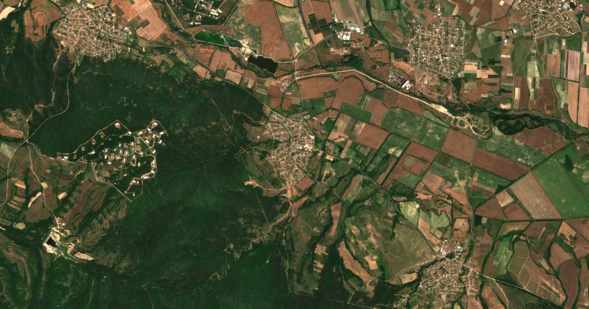 Mapa por satélite de Rozovo