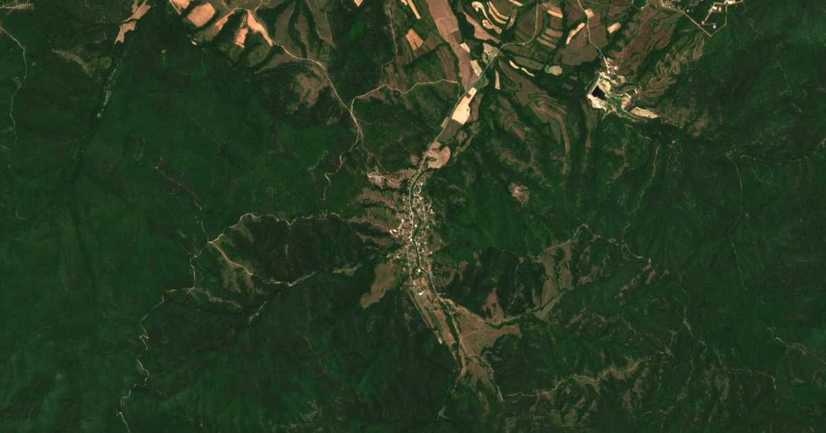 Mapa por satélite de Srednogorovo