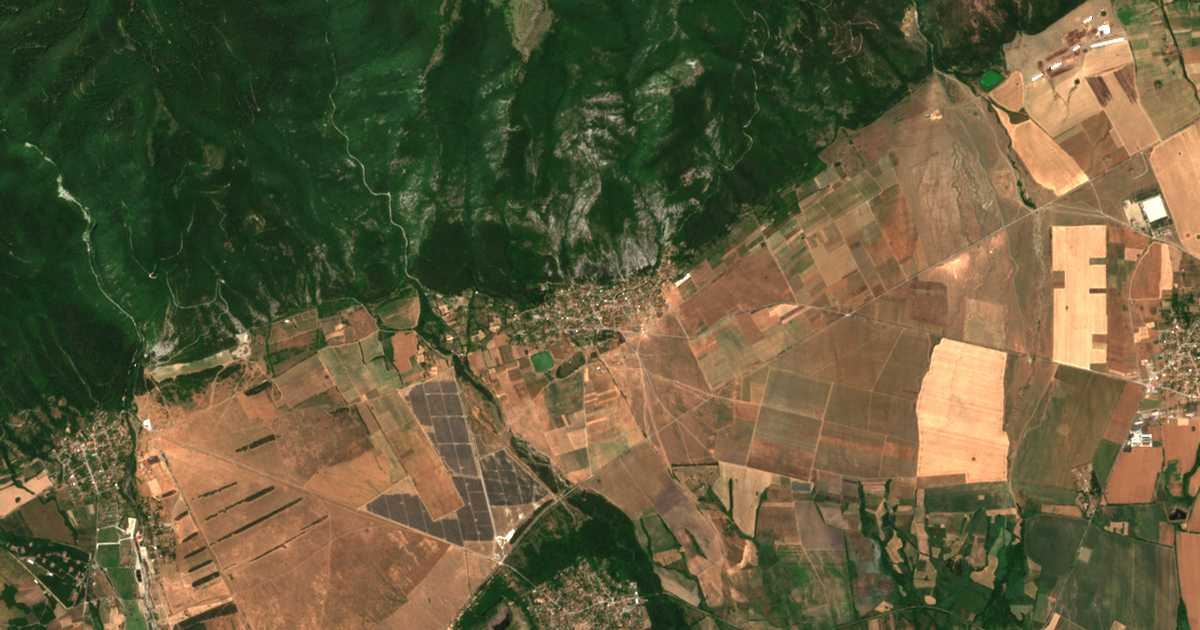 Mapa por satélite de Jasenovo