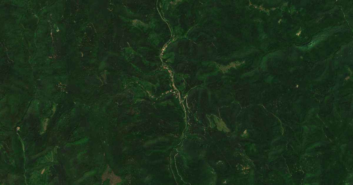Mapa por satélite de Boruštica