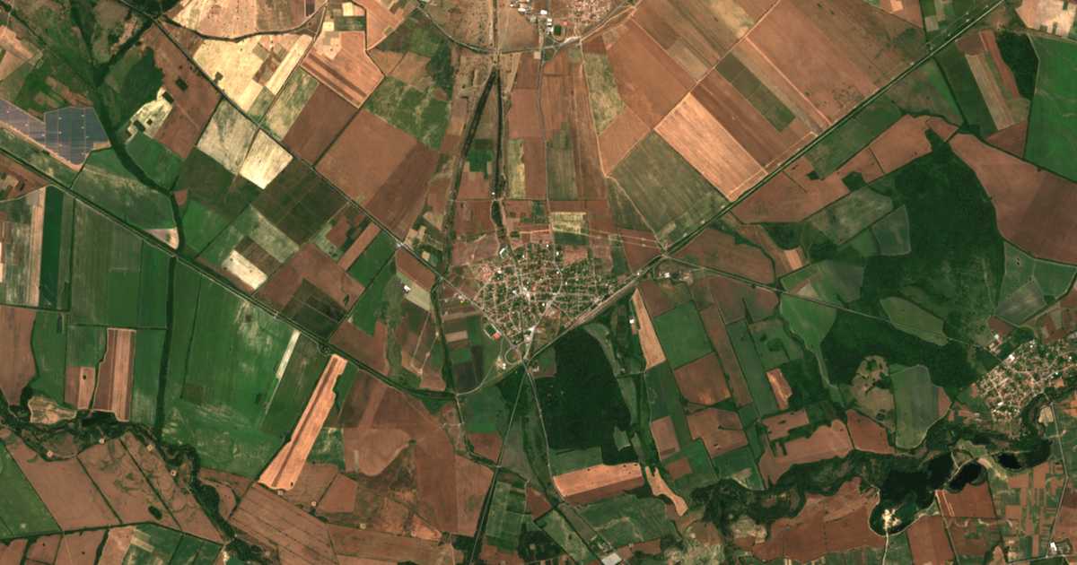 Mapa por satélite de Tulovo
