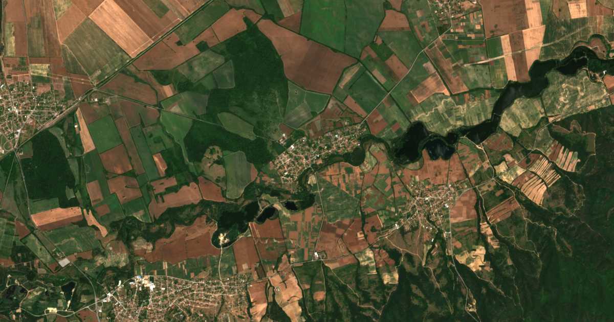 Mapa por satélite de Julievo