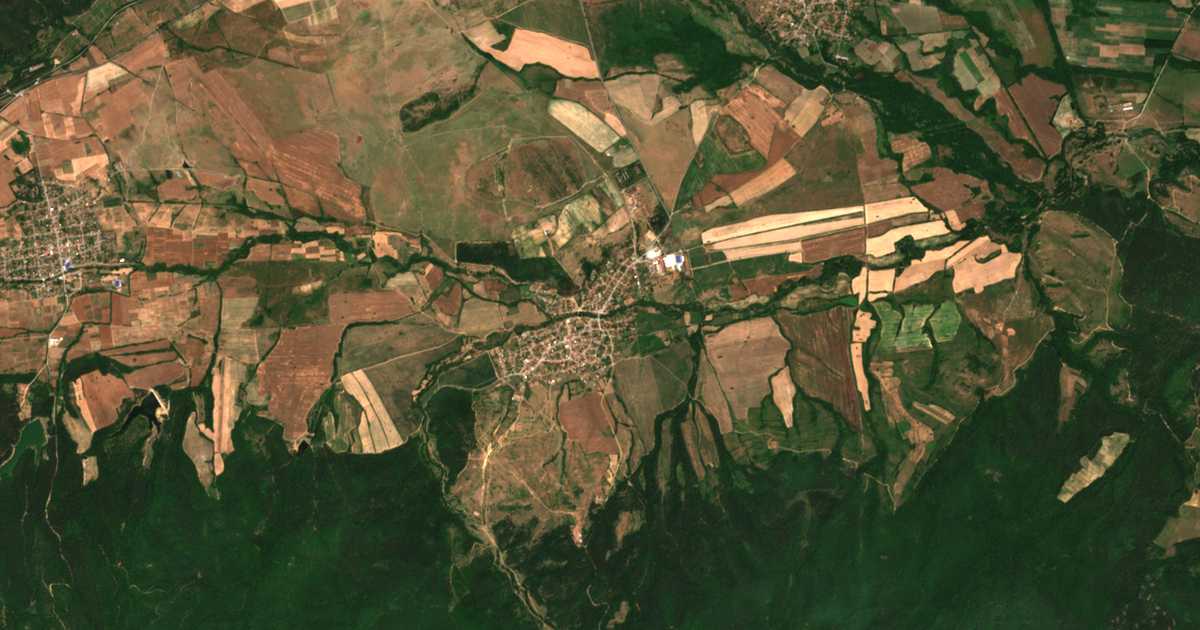 Mapa por satélite de Aleksandrovo