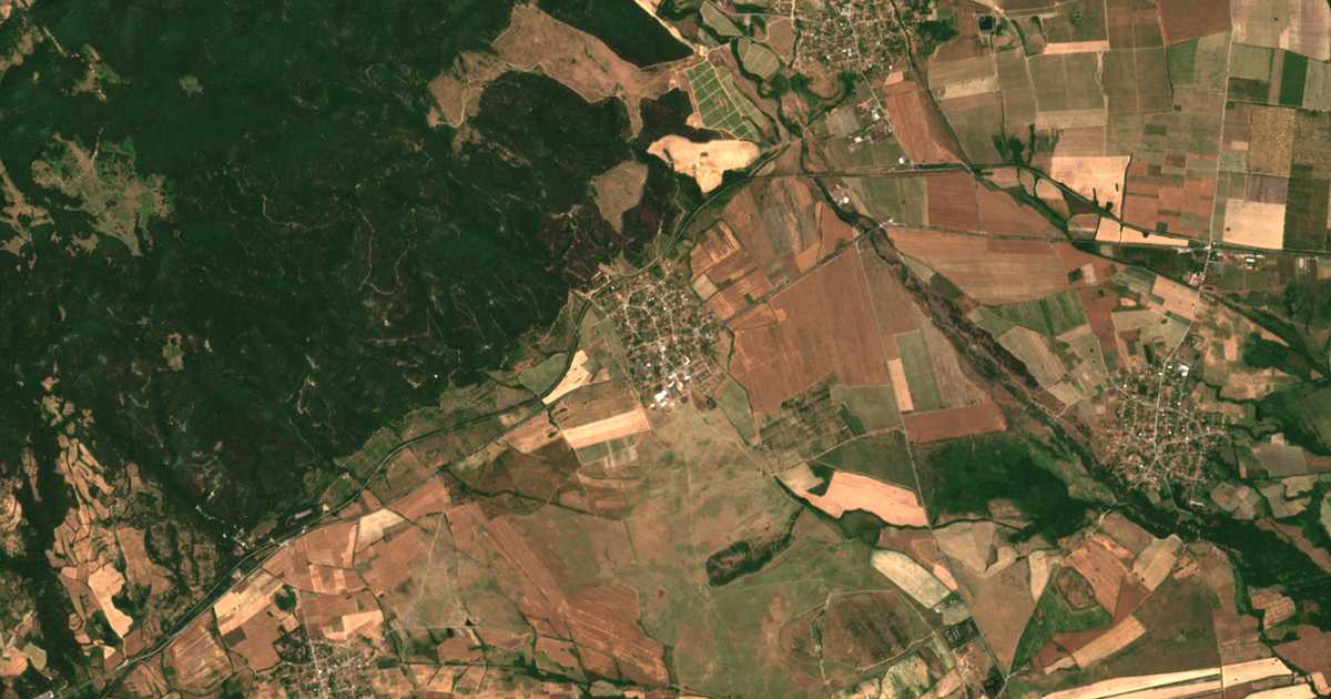 Mapa por satélite de Manolovo