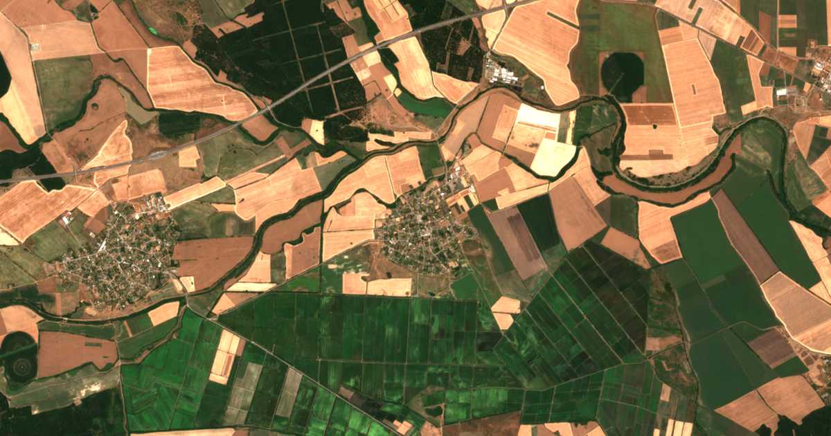 Mapa por satélite de Bozduganovo