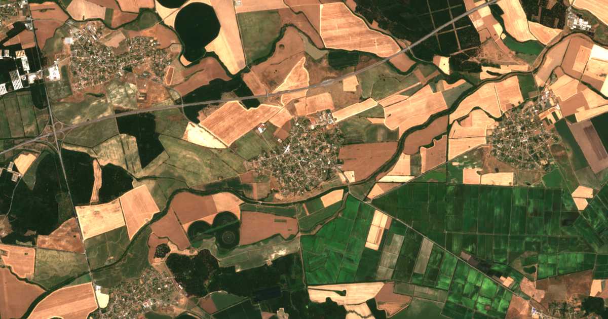 Mapa por satélite de Kolarovo