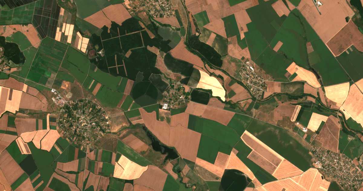 Mapa por satélite de Kovač