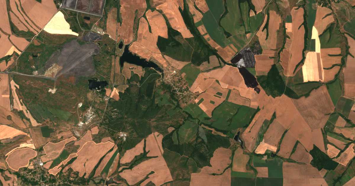 Mapa por satélite de Maca