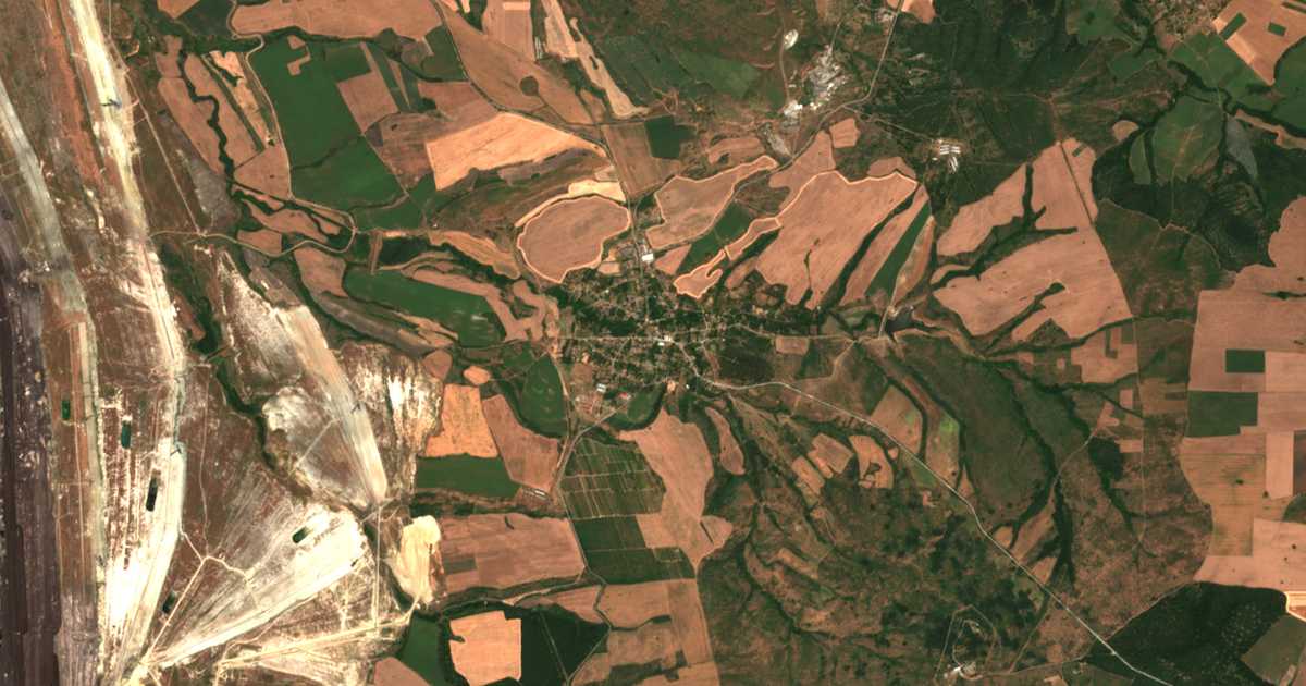 Mapa por satélite de Polski Gradec