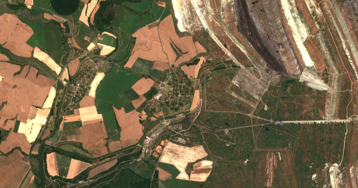Mapa por satélite de Trojanovo