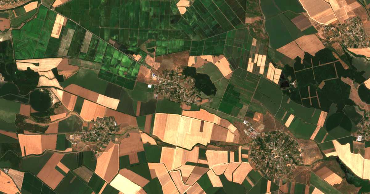 Mapa por satélite de Zemlen