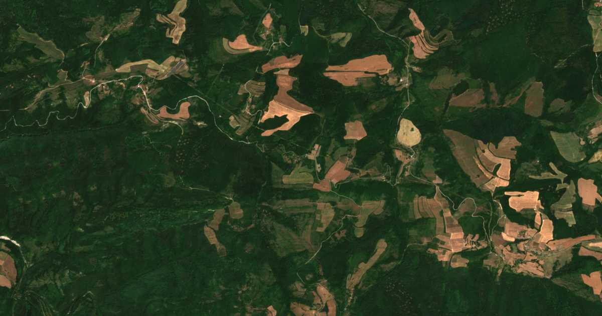 Mapa por satélite de Bankovec