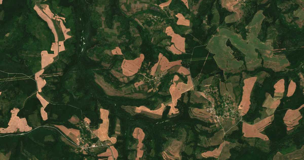 Mapa por satélite de Gorna Zlatica