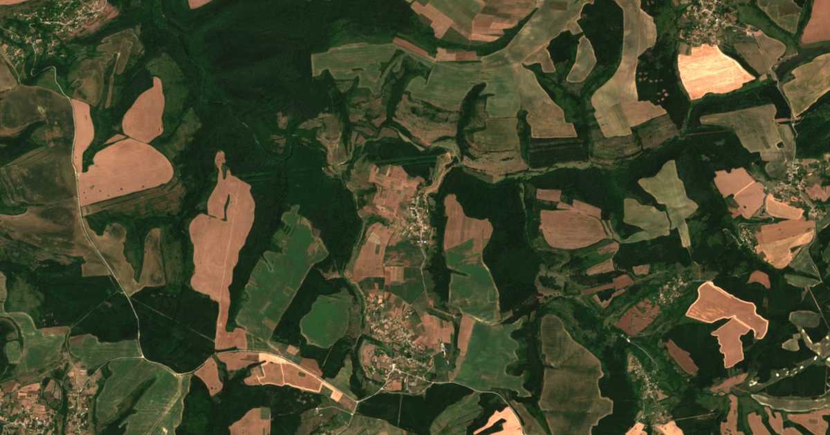 Mapa por satélite de Konop