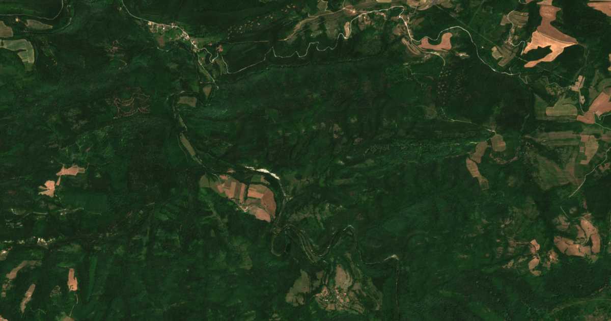 Mapa por satélite de Krajpole