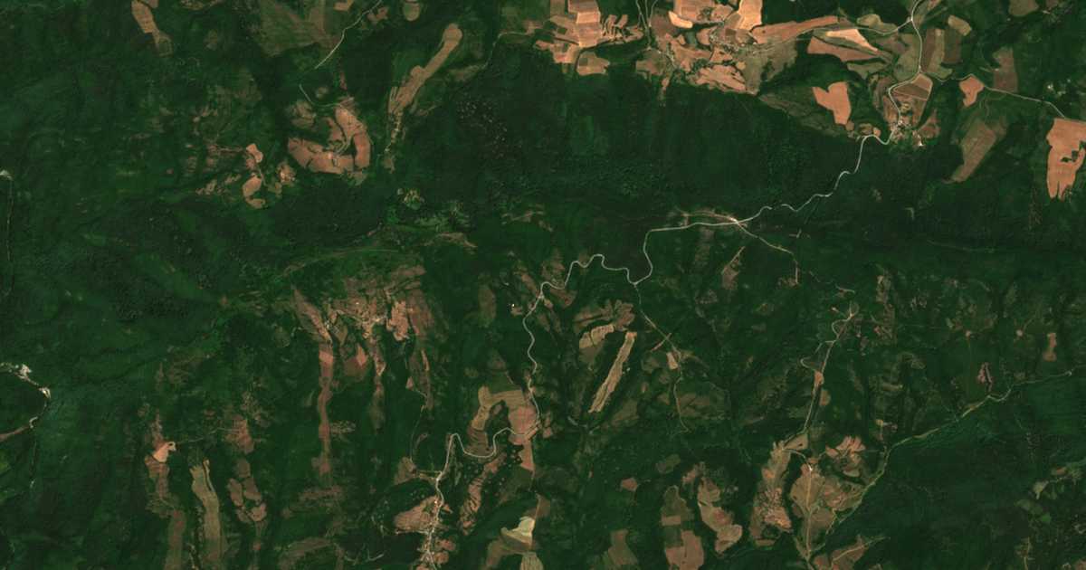 Mapa por satélite de Krušolak