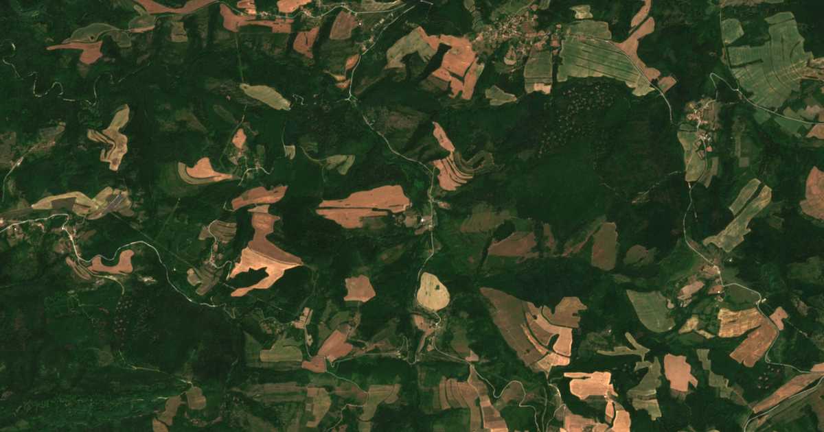 Mapa por satélite de Malka Čerkovna