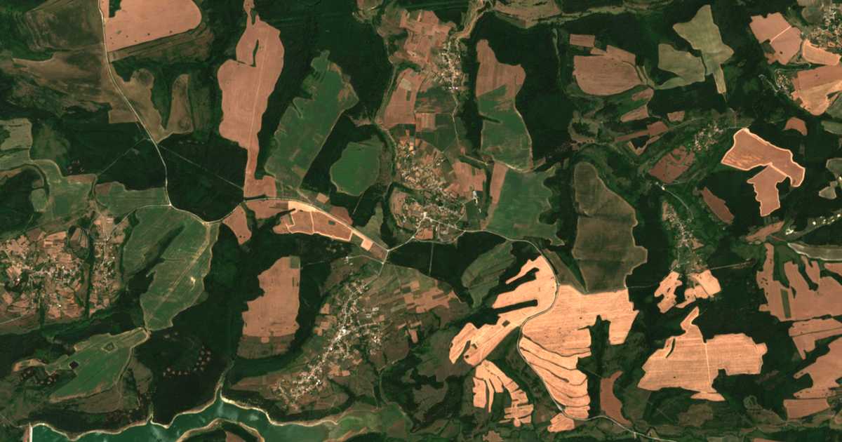 Mapa por satélite de Moravka