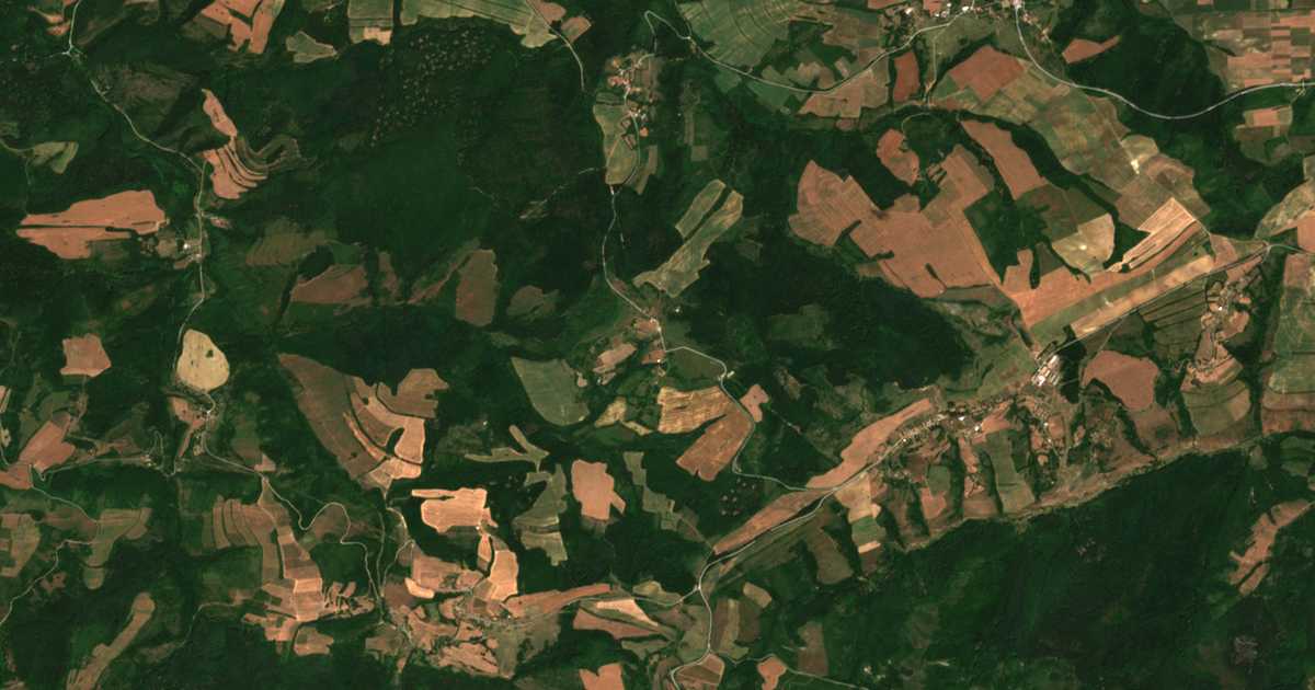 Mapa por satélite de Pčelno