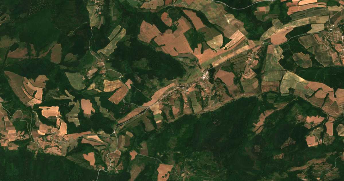 Mapa por satélite de Tajmište
