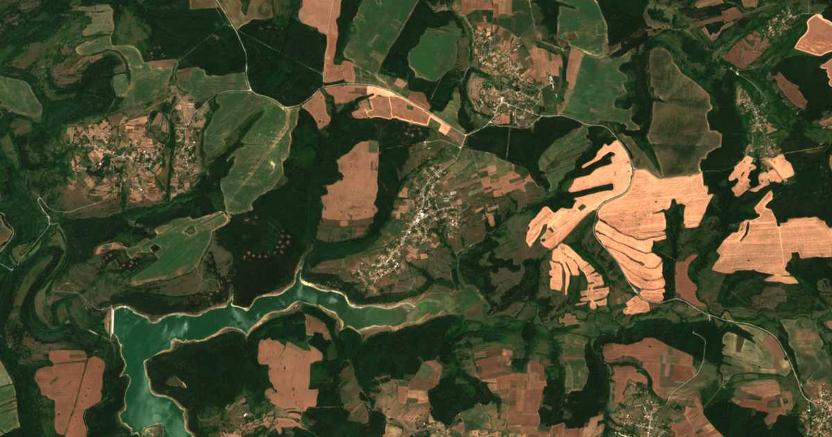Mapa por satélite de Treskavec