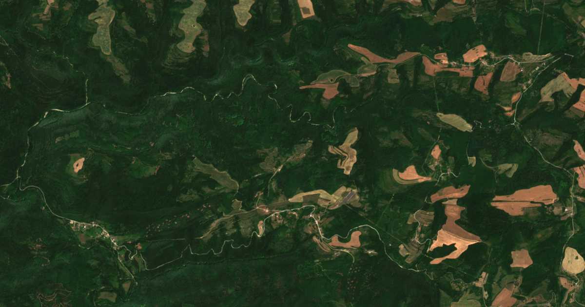 Mapa por satélite de Jarebično