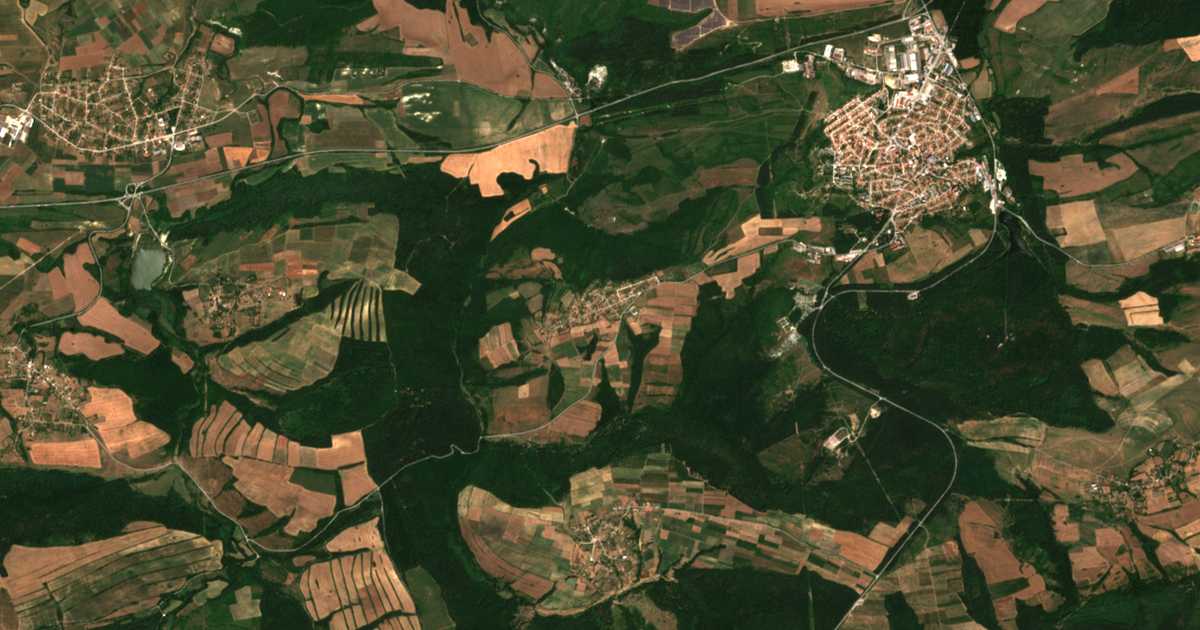 Mapa por satélite de Velikdenče