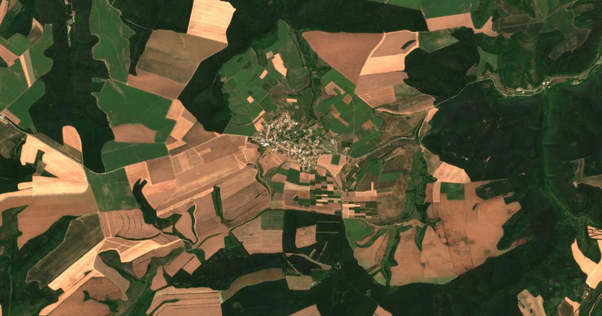 Mapa por satélite de Goljamo Gradište