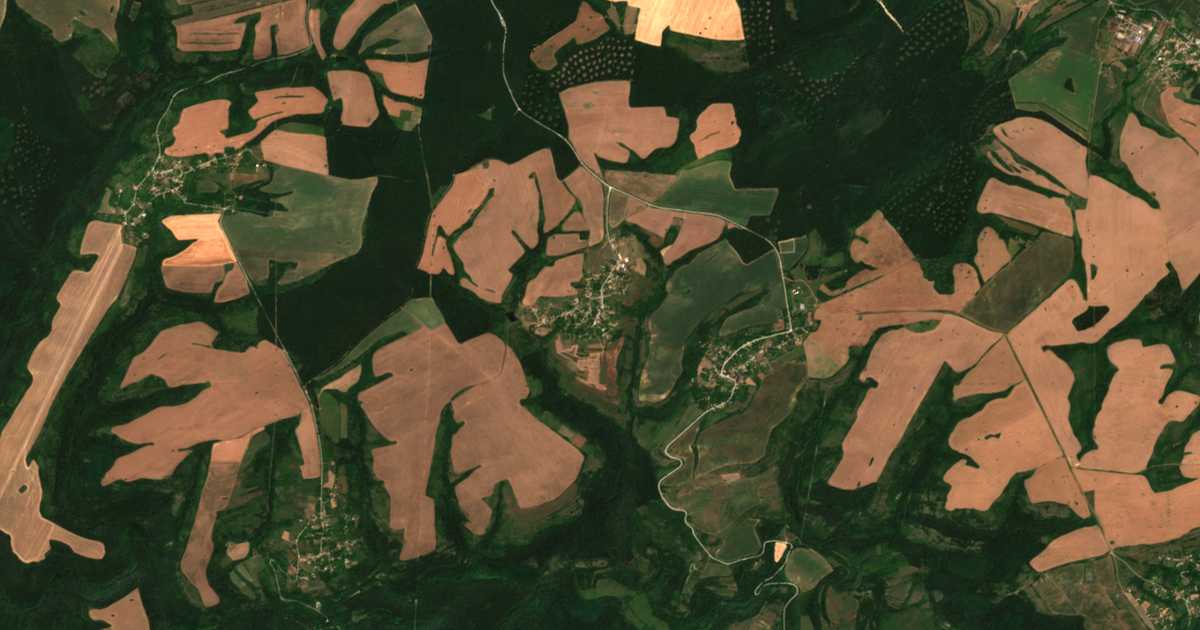 Mapa por satélite de Berkovski