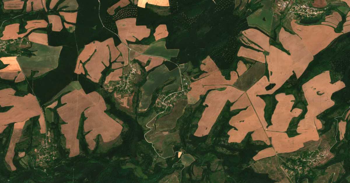 Mapa por satélite de Dolec