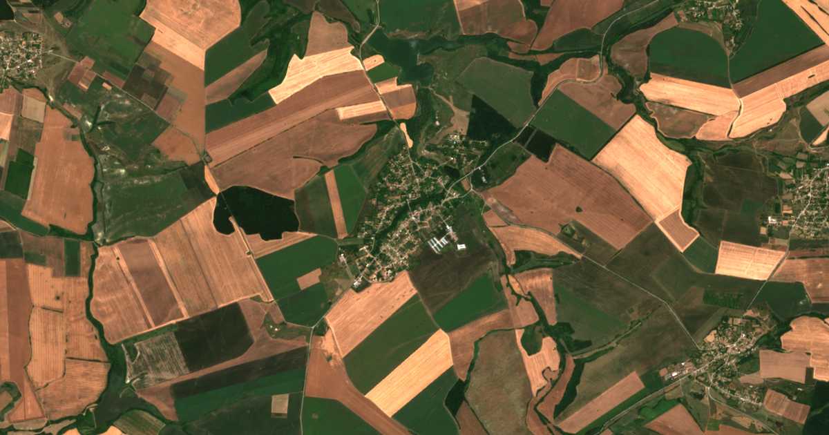 Mapa por satélite de Lomci