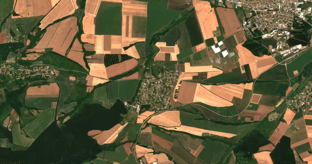 Mapa por satélite de Medovina