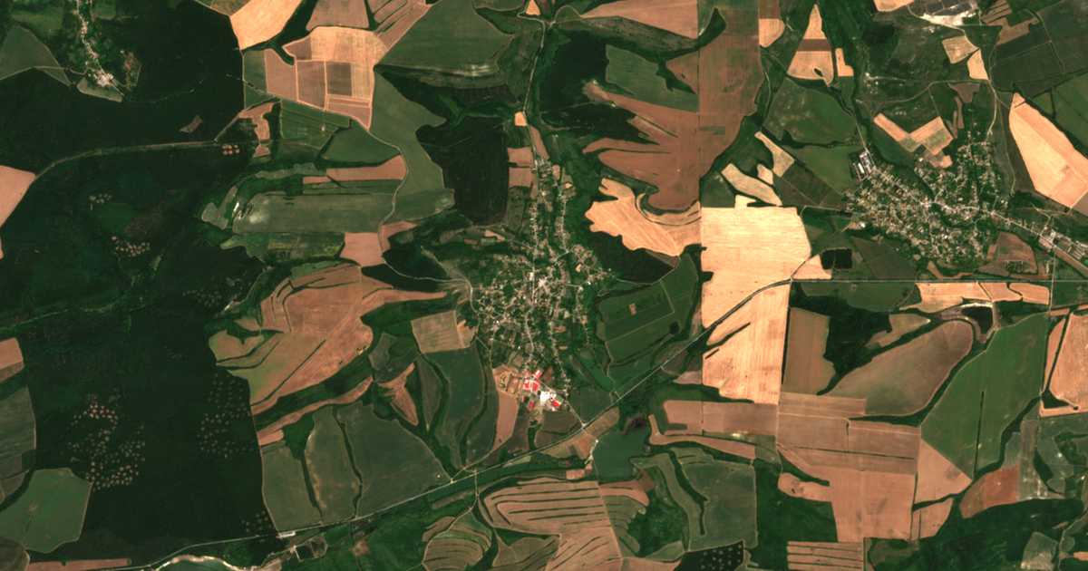 Mapa por satélite de Vodica