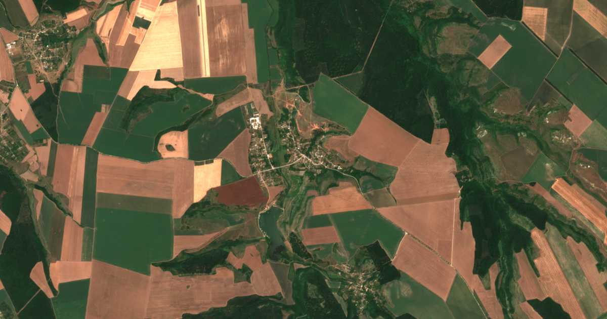 Mapa por satélite de Botevo