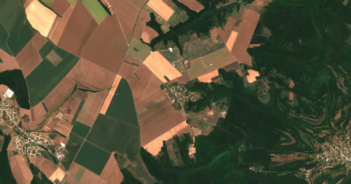 Mapa por satélite de Novakovo