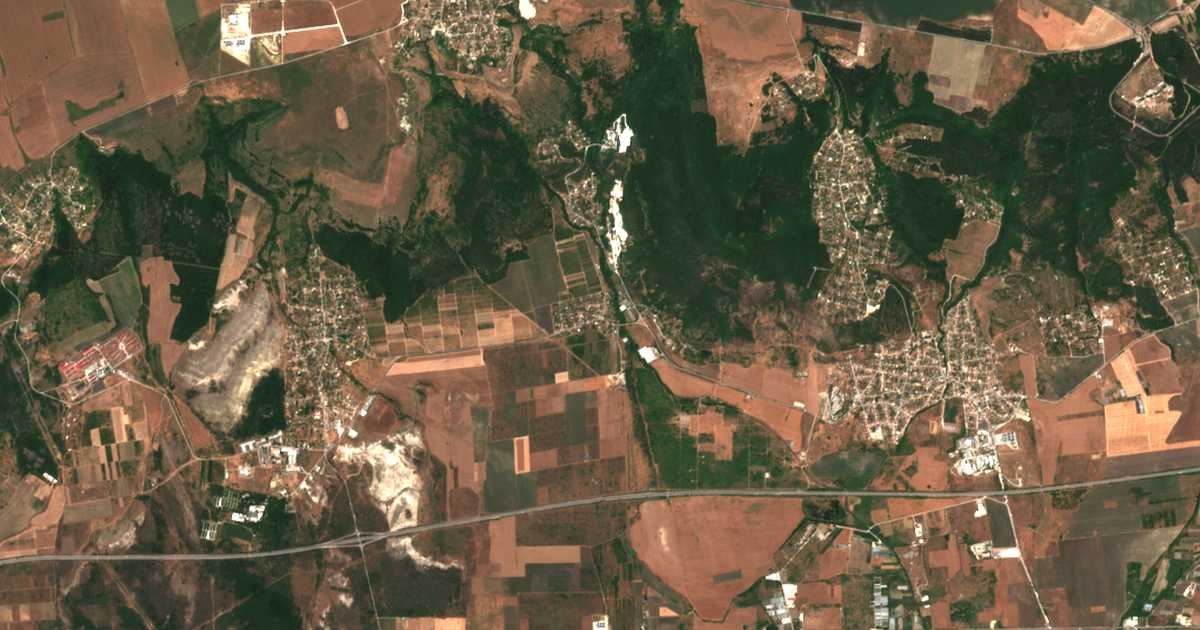 Mapa por satélite de Pripek
