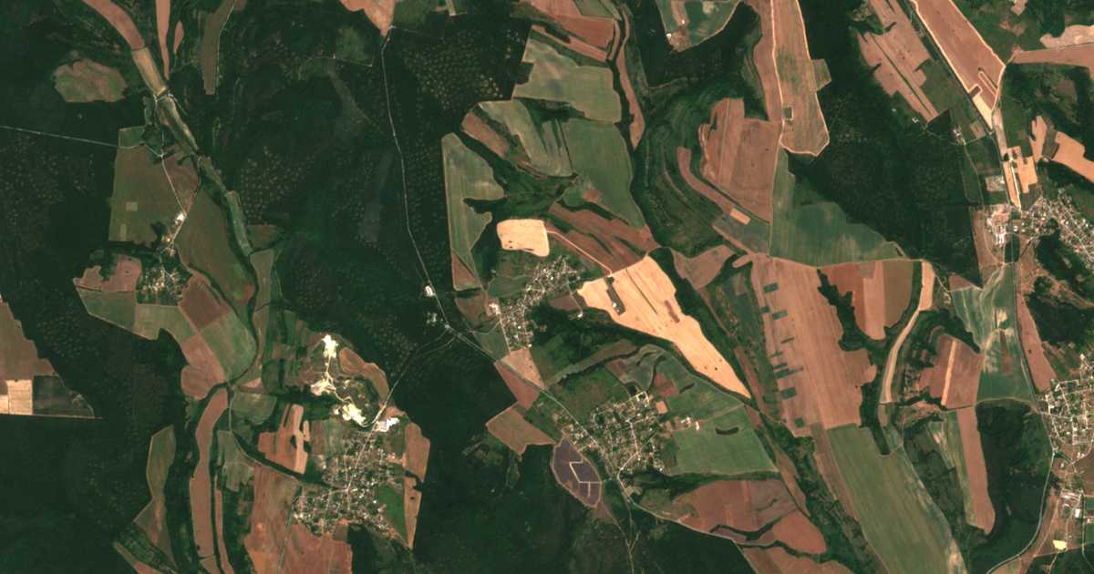 Mapa por satélite de Boljarci