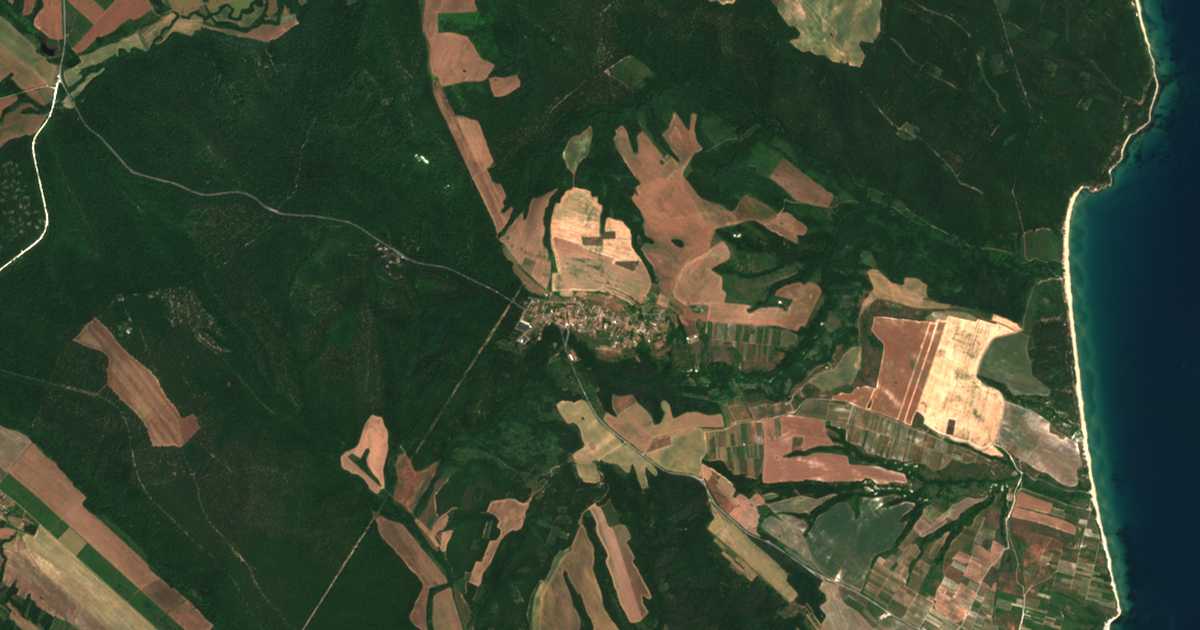 Mapa por satélite de Gorica