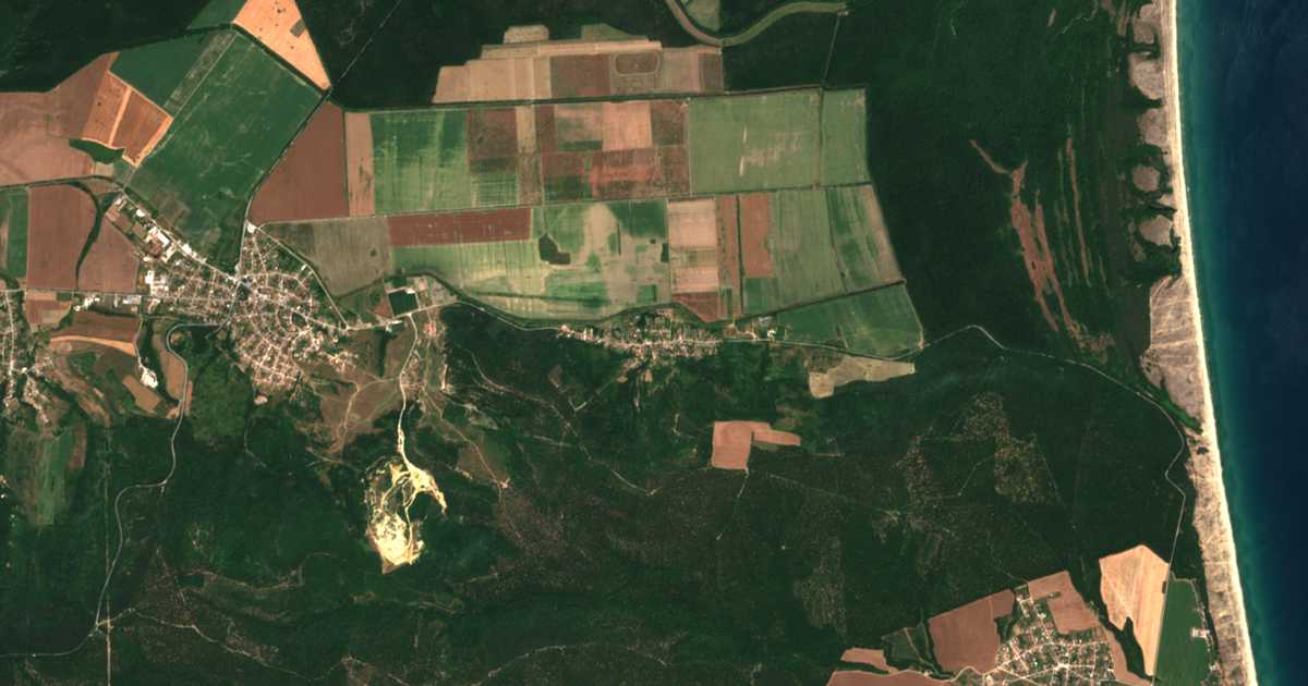 Mapa por satélite de Novo Orjahovo