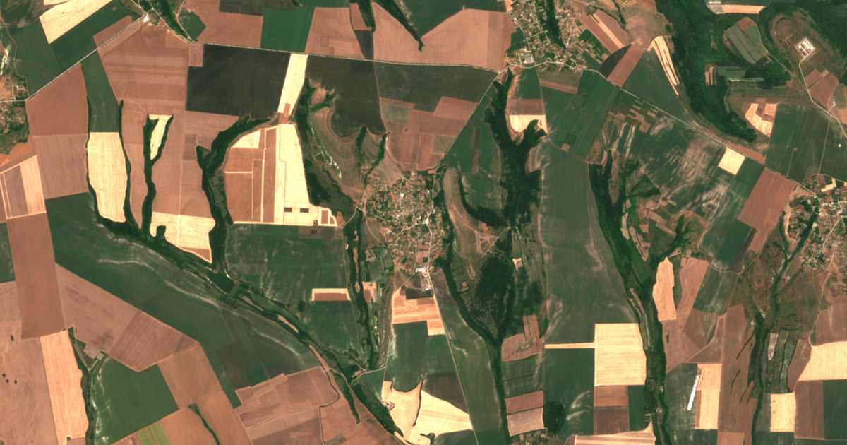 Mapa por satélite de Čerkovna