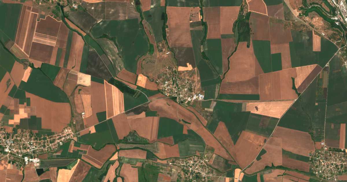 Mapa por satélite de Hrabrovo