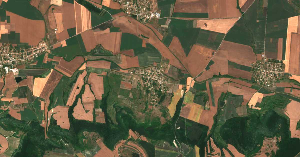 Mapa por satélite de Komarevo
