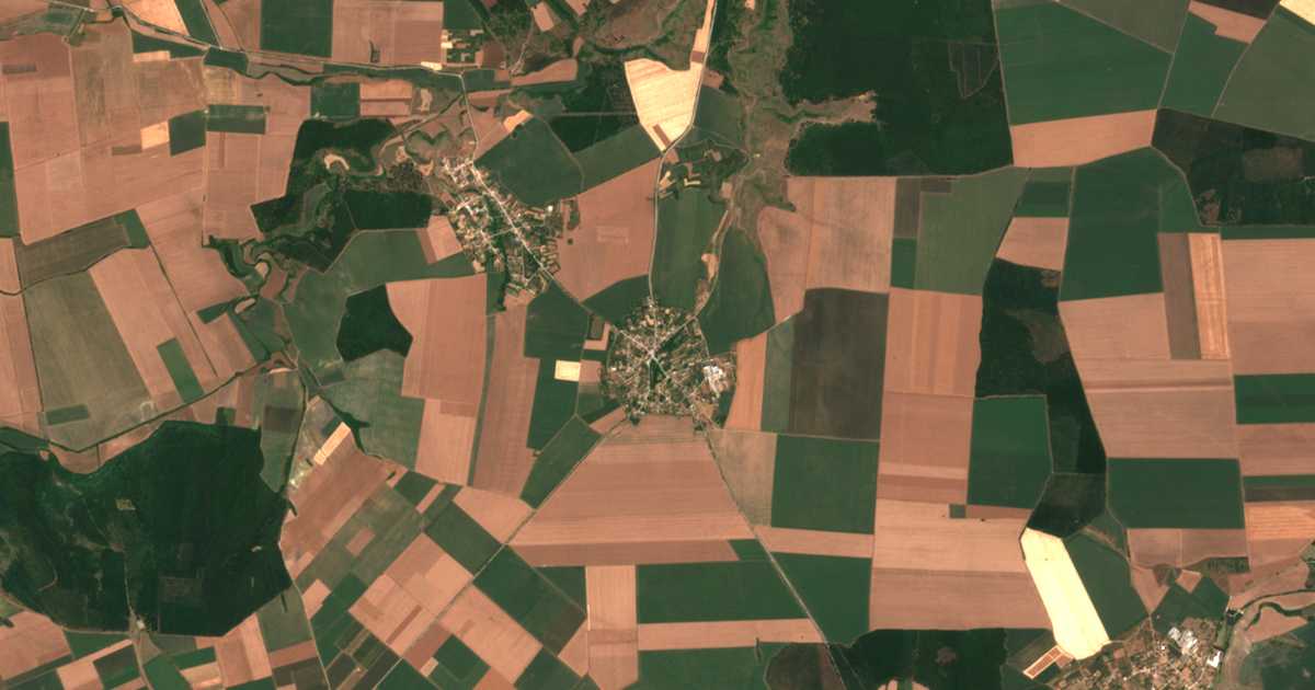 Mapa por satélite de Kalojan