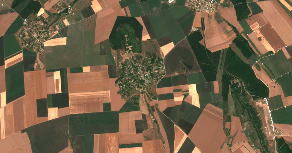 Mapa por satélite de Štipsko