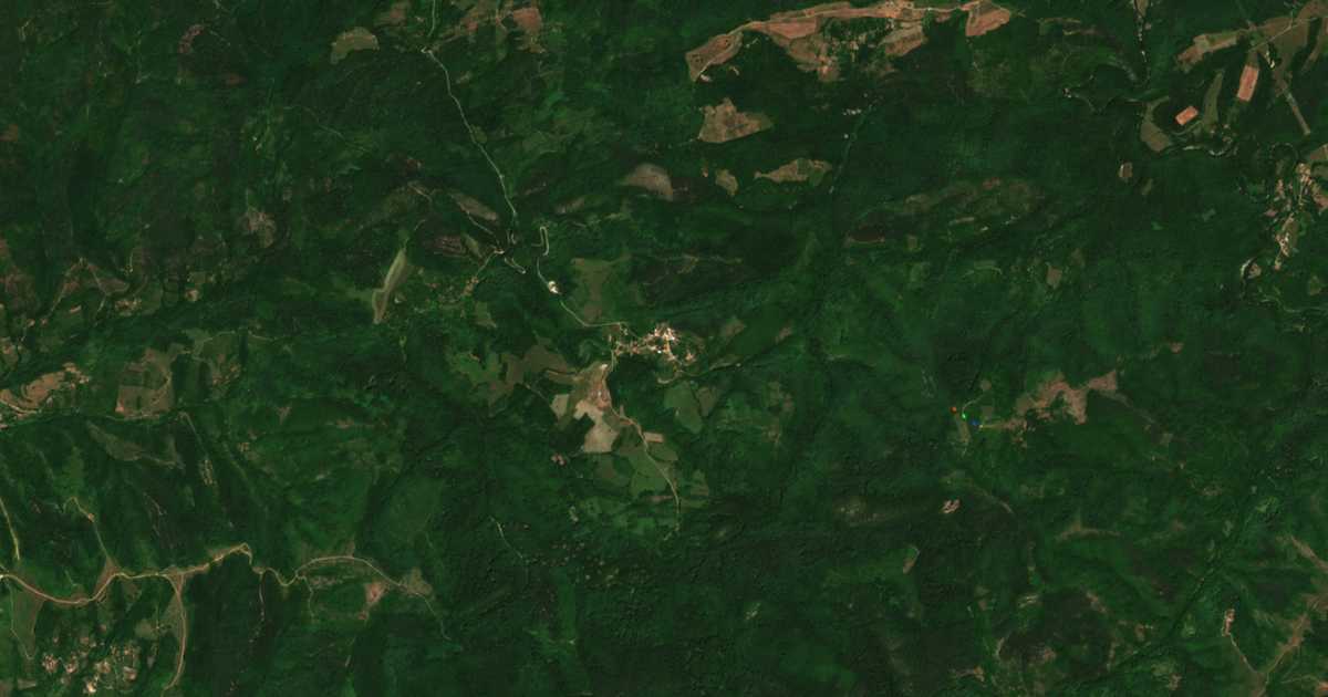 Mapa por satélite de Badevci