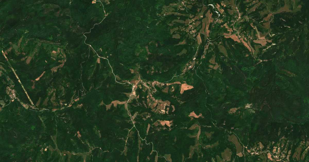 Mapa por satélite de Bujnovci