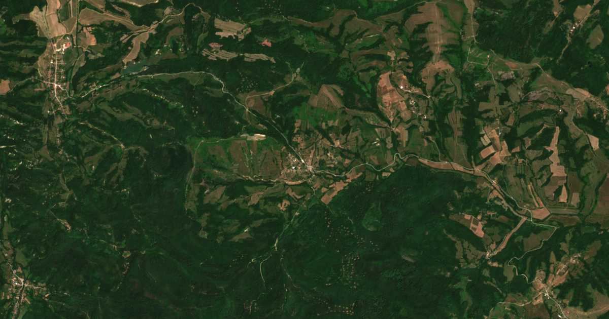 Mapa por satélite de Kamenari