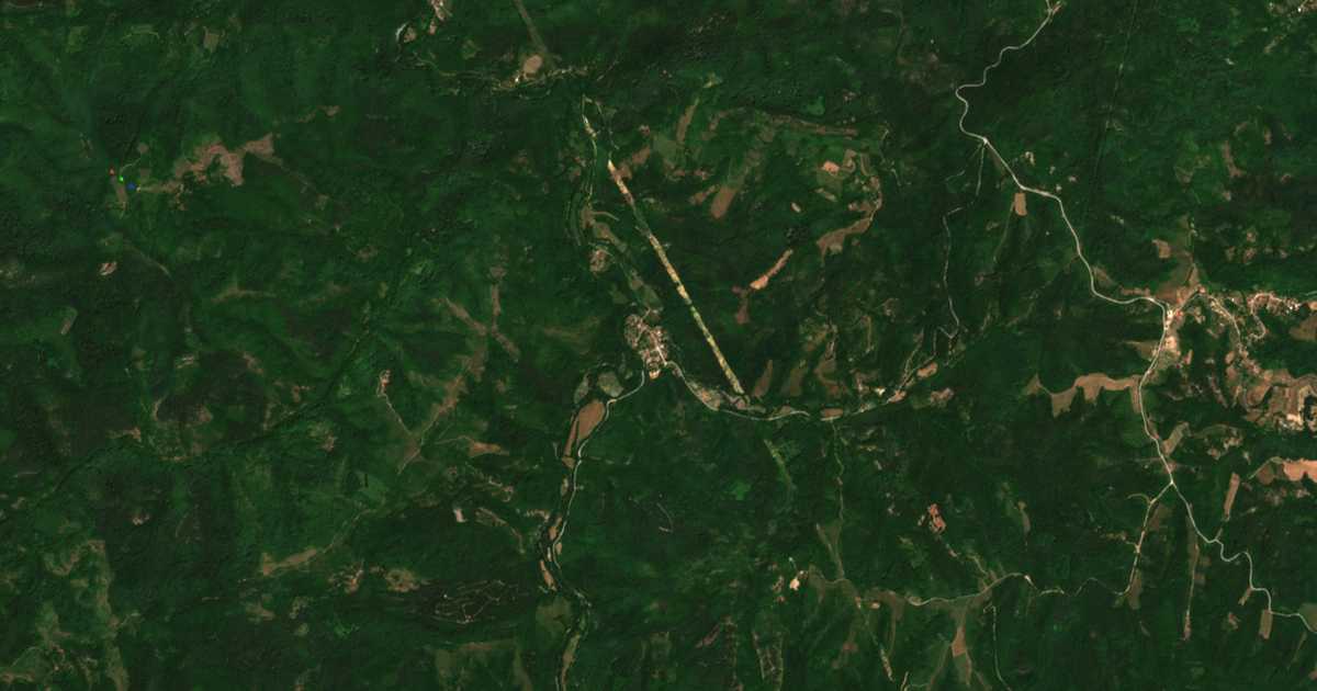 Mapa por satélite de Todjuvci