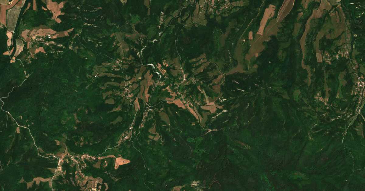 Mapa por satélite de Ugorjalkovci