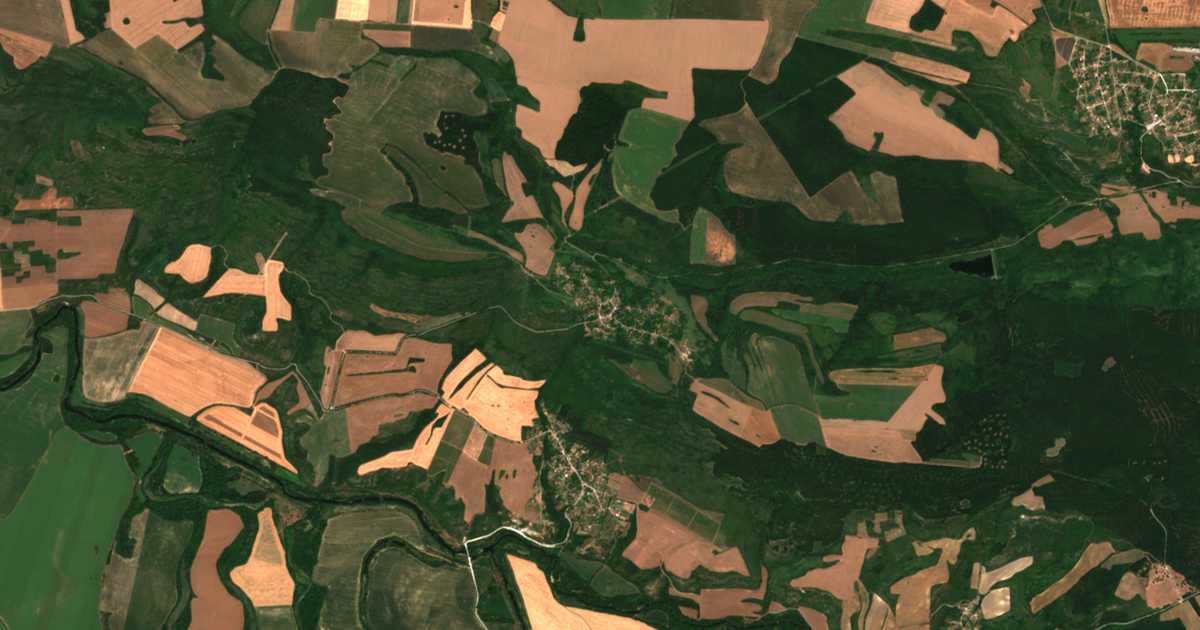 Mapa por satélite de Gorski Goren Trǎmbeš